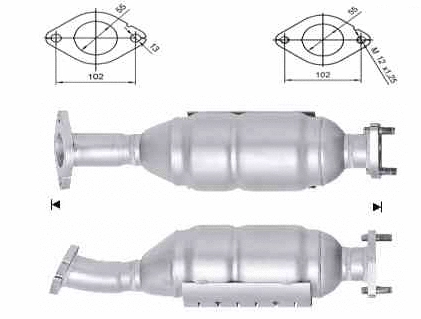 Catalytic Converter (HUK-963)