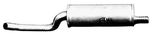 Rear Muffler (FTS-86)