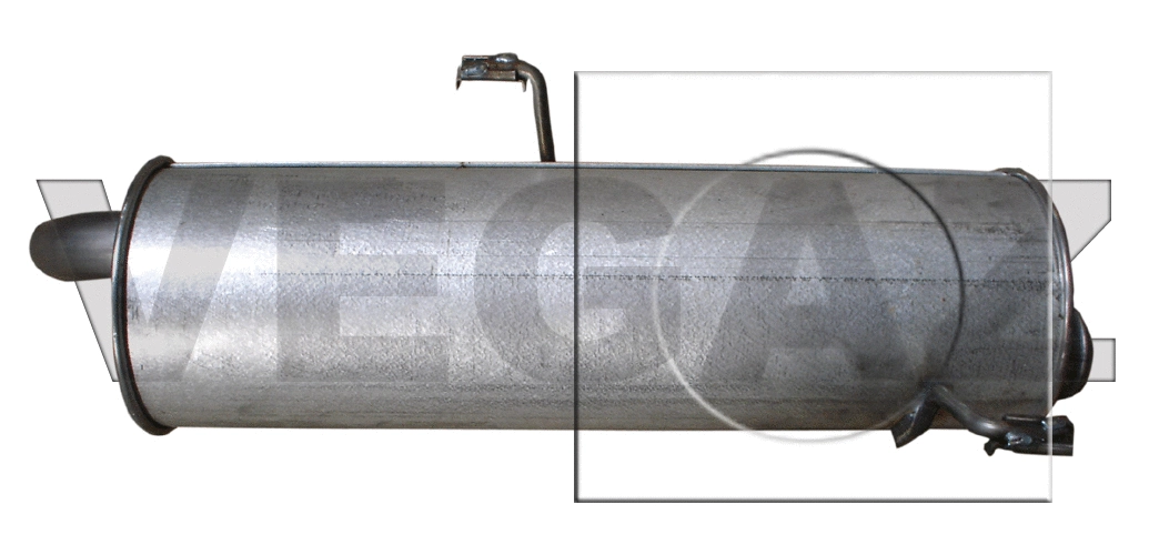Rear Muffler (PGS-355)