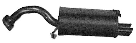 Rear Muffler (TS-101)