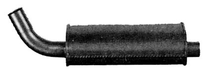 Rear Muffler (VOS-68)