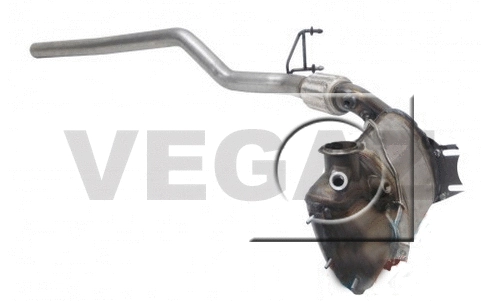 Soot/Particulate Filter, exhaust system (VK-384)