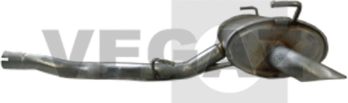 Rear Muffler (DS-347)