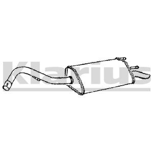 Rear Muffler (FS-268)