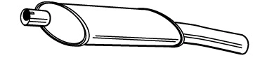 Rear Muffler (OS-361)