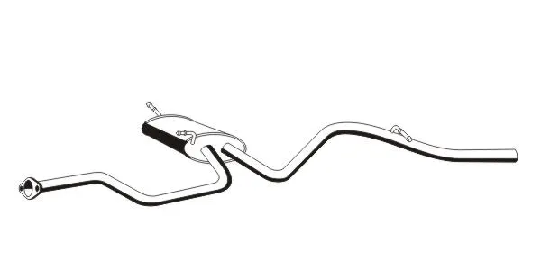 Rear Muffler (DAS-119ERNS)