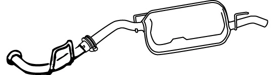 Rear Muffler (RS-179)