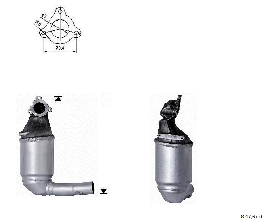 Catalytic Converter (OK-882)