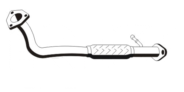 Exhaust Pipe (FTR-208ERNS)