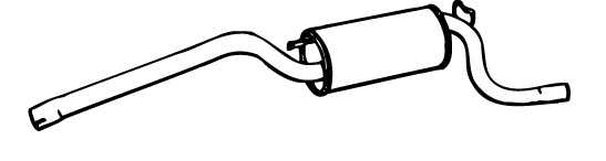 Rear Muffler (VOS-46)