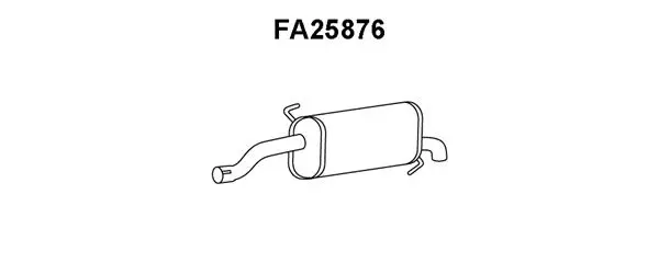 Rear Muffler (FTS-437)