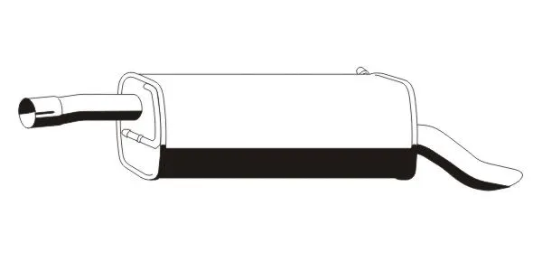 Rear Muffler (FS-623ERNS)