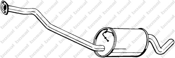 Centre Muffler (FS-589)