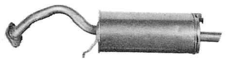 Rear Muffler (TS-92)