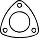 Gasket, exhaust pipe (MOD-125)