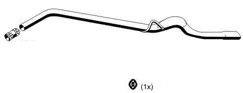 Exhaust Pipe (MR-347)