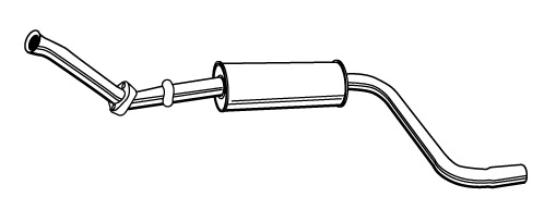 Front Muffler (MS-213)