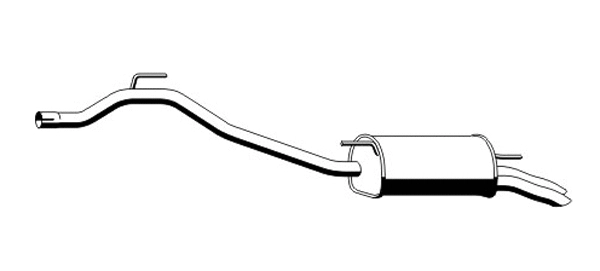 Rear Muffler (VS-349ERNS)