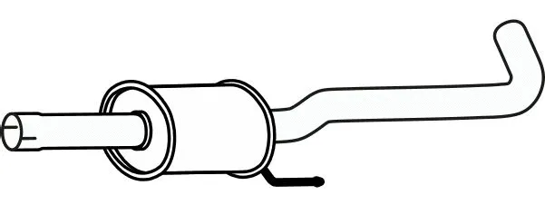 Centre Muffler (HUS-294)