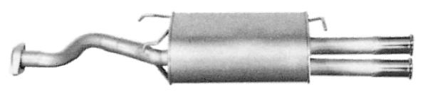 Rear Muffler (MOS-74)