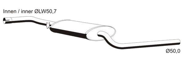 Centre Muffler (VS-236ERNS)