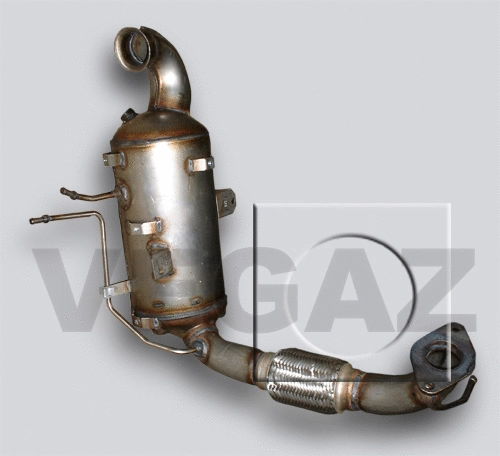 Soot/Particulate Filter, exhaust system (FK-865)