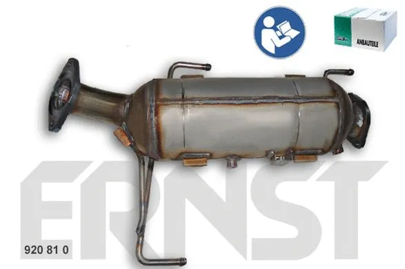 Soot/Particulate Filter, exhaust system (MZK-818)