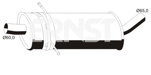 Centre Muffler (MS-421ERNS)