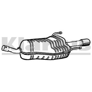 Rear Muffler (OS-730)