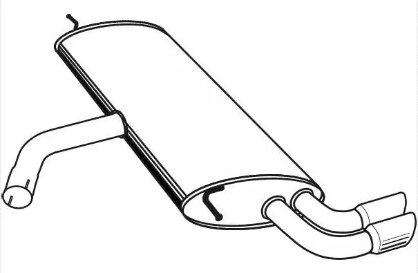 Rear Muffler (AS-427)