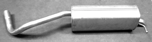 Rear Muffler (SKS-180)
