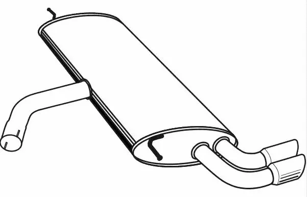 Rear Muffler (AS-429)