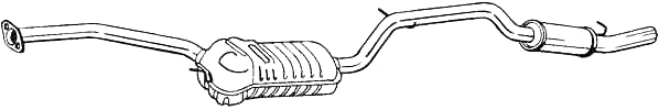 Centre Muffler (MZS-224)