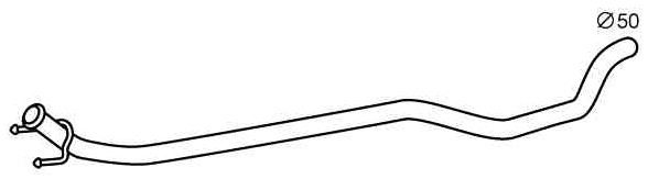 Exhaust Pipe (CR-206)