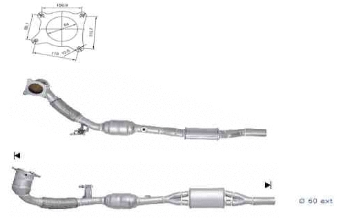 Catalytic Converter (AK-898)