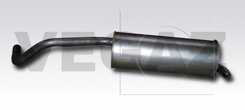 Rear Muffler (VS-627)