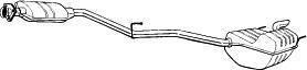 Centre/Rear Muffler (MS-234)