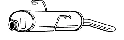 Rear Muffler (PGS-190)