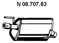 Rear Muffler (OS-668EBER)