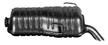 Rear Muffler (PGS-132)