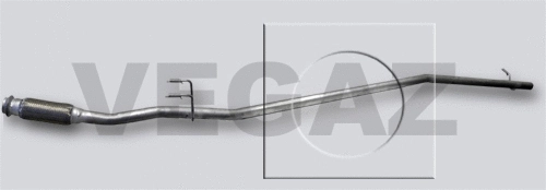 Exhaust Pipe (CR-181)