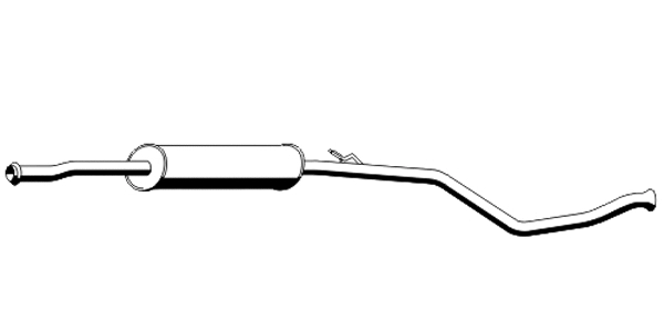 Centre Muffler (PGS-370)