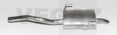 Rear Muffler (CS-261AT)