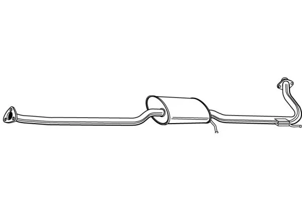 Centre Muffler (HOS-151)