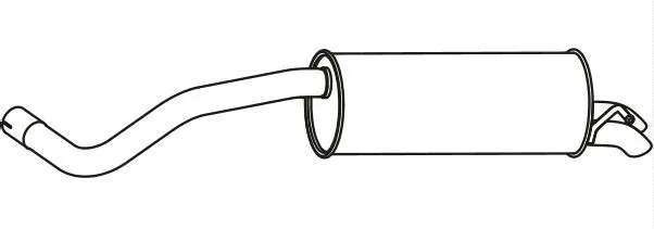 Rear Muffler (SKS-177)