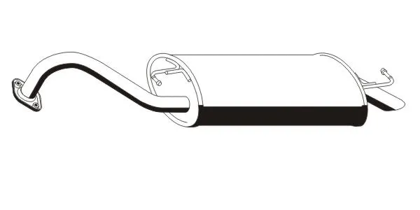 Rear Muffler (TS-324ERNS)