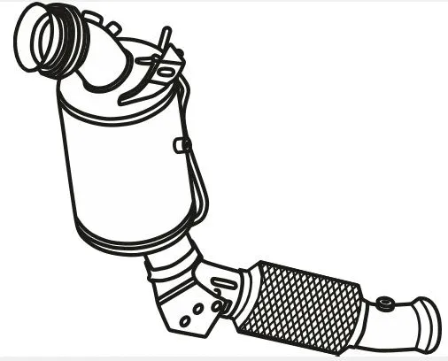 Soot/Particulate Filter, exhaust system (MK-379)