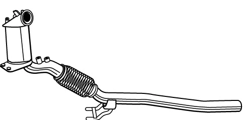 Soot/Particulate Filter, exhaust system (VK-811WALK)
