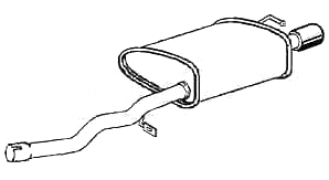 Rear Muffler (AS-286)