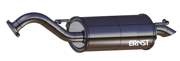 Rear Muffler (TS-386ERNS)